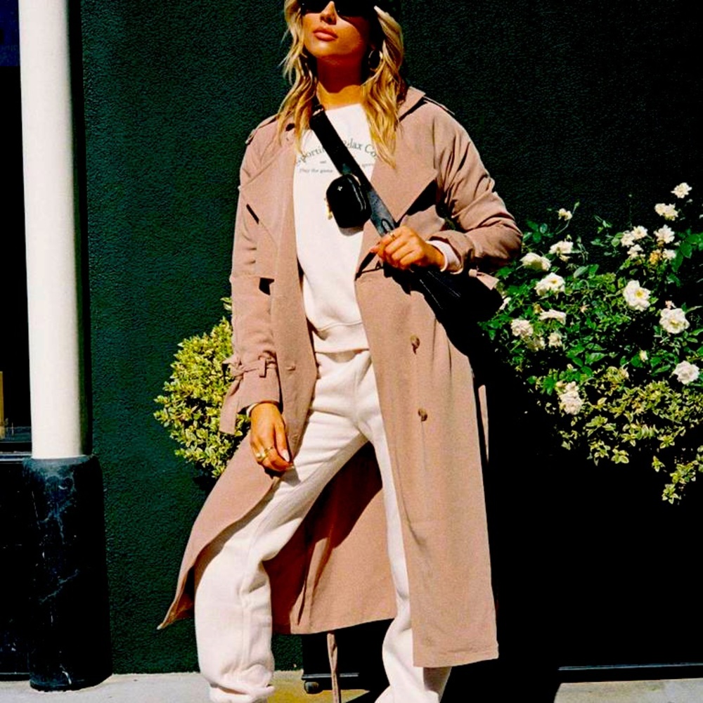 Princess Polly trench coat jacket